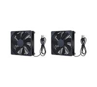 Ddujbtp USB Alimentato Ventola di Raffreddamento Stand 120mm Per Router Rack Audio Video Reti Cabinet Server Workstation Mining Machine Gaming PC Coolers