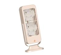 Ddujbtp Ventilatore da tavolo portatile con 3 impostazioni di velocità, alimentato tramite USB, ventilatore a torre per ufficio, casa, auto, pratico dispositivo di raffreddamento