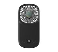 Ddujbtp Ventilatore portatile piccolo ventilatore esterno ventola di raffreddamento 1200mAh ventilatore da tavolo 100 velocità impostazione adatto per viaggi e attività all'aperto