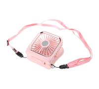 Ddujbtp Ventola di raffreddamento portatile da 3000 mAh, ventilatore portatile ricaricabile a 3 velocità con alimentazione mobile