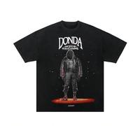 ddvvtuuwh KANYE-WEST-DONDA-PRINTED-T-SHIRT-310GR-COTTON-BLANK-TEE-WASHED-GRAY-XL