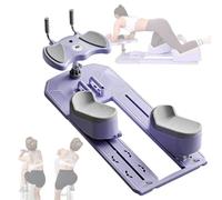 DDZJTPP Crawling Training Machine, Spine Twist & Stretch Trainer, Twist Stretch Machine, mit LED Counter, Phone Holder, Whole & Detachable Use, for Abdominal, Waist And Core Training Purple