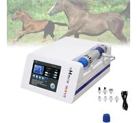 DDZJTPP ED Shock Wave Machine per Veterinaria,Terapia Extracorporea Focalizzata con Onde D'urto per Animali con 7 Sonde,Intensità Regolabile,Rilassamento Muscolare Ortopedico,Non Invasivo