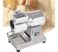 DDZJTPP Grattugia per Formaggio Commerciale da 550W,Grattugia Automatica per Formaggio,Affettatrice Elettrica 40 kg/Ora con Secchio in Acciaio Inossidabile per Insalata,Formaggio,Pane,Cioccolato