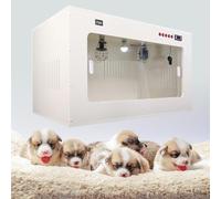 DDZJTPP Incubatrice per Gatti per Cuccioli, Scatola per Incubatrice per Cani, Allevatrice per Cani di Grandi Dimensioni, Temperatura Costante Intelligente,per Tutte Creature,White-80 * 50 * 50cm