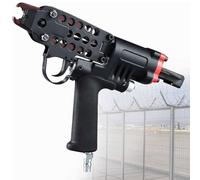 DDZJTPP Pinza Pneumatica per Anelli a C Pistola Pneumatica per Anelli Maiale Diametro Chiusura 3,2-10Mm,Kit Cucitrice per Anelli Maiale per Cavi Elettrici,Gabbie per Animali Domestici,Recinti,SC7C