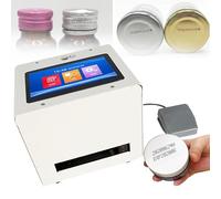 DDZJTPP Stampante a Getto D'inchiostro Industriale Automatica,Stampante a Getto D'inchiostro Desktop Portatile,Data Di Produzione Desktop Da 12,7Mm Codice Qr per Stampa Su Superficie