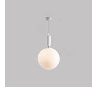 , de a Sospensione in Ferro battuto e Vetro da a Sospensione Moderna e Minimalista a Testa Sina Creativo per Camera da Letto Comodino da soffitto Design n