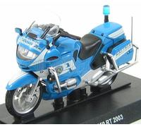 DE AGOSTINI 1/24 MODELLINO MOTO STATICO BMW R850RT POLIZIA STRADALE 2003