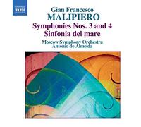 Gian Francesco Malipiero Symphonies, The - Vol. 1 (De Almeida, Moscow So) (CD)