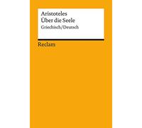 De anima / Über die Seele: Griechisch/Deutsch: 18602