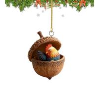 De Animales - Decoraciones De Bellotas De Animales 2D, Decoracione Animale Para Árboles De Navidad | Para Vacaciones De Invierno, Hogar, Sala De Estar, Dormitorio, Patio, Jardín