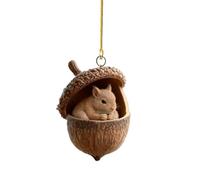 De Animales - Decoraciones De Bellotas De Animales 2D, Decoracione Animale Para Árboles De Navidad | Para Vacaciones De Invierno, Hogar, Sala De Estar, Dormitorio, Patio, Jardín