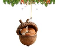 De Animales - Decoraciones De Bellotas De Animales 2D, Decoracione Animale Para Árboles De Navidad | Para Vacaciones De Invierno, Hogar, Sala De Estar, Dormitorio, Patio, Jardín