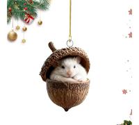 De Animales - Decoraciones De Bellotas De Animales 2D, Decoracione Animale Para Árboles De Navidad | Para Vacaciones De Invierno, Hogar, Sala De Estar, Dormitorio, Patio, Jardín