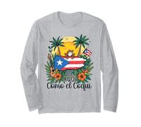 De Aquí Como el Coquí - Orgoglio portoricano Maglia a Manica