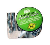De-Bird Nastro Repellente Antiuccelli - Superficie Olografica Riflettente - Contro Piccioni e Altri Volatili 106 m