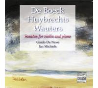 Guido De Neve Sonatas for violin and piano (CD)