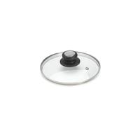 De Buyer 4112.18, Coperchio in ventro con manico in bakelite/acciaio inox, Ø18, in forno fino a 220°C