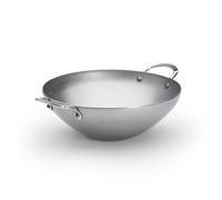 DE BUYER 5619.28 - Wok Mineral B con 2 manici, ø 28 cm