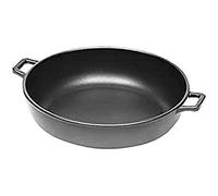 De Buyer 8343.24 N - tegame con 2 Maniglie, Senza Coperchio in Vetro, Diametro 24 cm