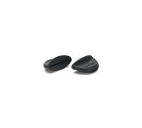 De Buyer Accessori Gamma romovibili Set 2 Manicotti in Silicone Nero, 8360.00, Acciaio