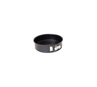 De Buyer Acciaio Antiaderente Stampo Torte Circolare con Bordo Removibile, cm 28, 4844.28, Rivestito, Nero, Diametro 28 cm