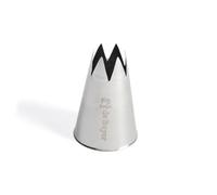 De Buyer Acciaio Beccuccio Foro a Stella Inox, Diametro cm 1.8, 2112.23N, Inossidabile, 3.6 cm