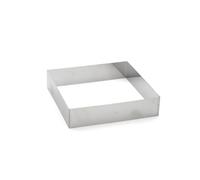 De Buyer acciaio Stampo quadrato cm. 20x20, inossidabile, 20 x 20 cm