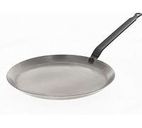 De Buyer Carbon Plus Padella Crepes, diam 30 cm, 5120.30, Acrilico, Argento