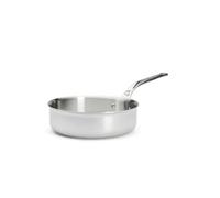 De Buyer Acciaio Inossidabile Casseruola Bassa con Manico Affinity, diam 24 cm, 3730.24