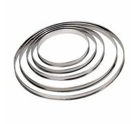 De Buyer - Cerchio per torta in acciaio inox 10 cm