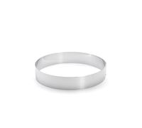 De Buyer Circolare in Acciaio Inox Stampo per Torte ad Anello, Diametro cm 24, 3989.24, Inossidabile, 24 cm