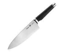 DE BUYER Coltello Chef, Lung Lama, 4281.21, Inossidabile, Nero e Acciaio, Lunghezza 21 cm
