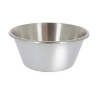 De Buyer conica in acciaio inossidabile Bacinella a cono con fondo piatto, diam, 3250.20, Diametro 20 cm