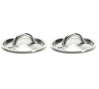 De Buyer Coperchio in acciaio inox, diam 14 cm, 3509.14 (Confezione da 2)