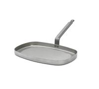 De Buyer DB5540-38 Acier Bistecchiera 1 Manico, 38 x 26 cm, Acciaio
