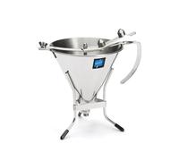 De Buyer Imbuto automatico a pistone con supporto 1,5 L in acciaio INOX