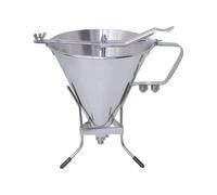 De Buyer Imbuto automatico a pistone con supporto 1,9 L, in acciaio INOX