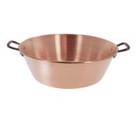 de BUYER inocuivre Marmeladen -topf Kupfer glatt 38cm 9 Liter rund 6200.38N