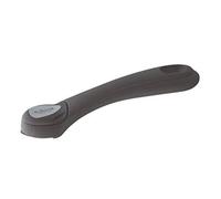 De Buyer collezione manico amovibile bakelite nero, 8359.00, acciaio inossidabile, Lunghezza cm 22.8, larghezza cm 4.2, altezza 4 cm