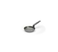 De Buyer Utensile Carbone Plus Padella BLINIS in Acciaio, Diametro cm 12, 5140.12, 12 cm