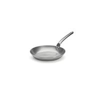 De Buyer Acciaio Inox Carbone Plus Padella lionese Tonda con Manico Isolante, Diametro cm 28, 5130.28, Inossidabile, Grigio, 28 cm