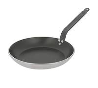 De Buyer Padella Tonda Antiaderente Choc Resto Induction, Diametro cm 28, 8480.28, Altro, Nero, 28 cm