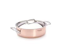 De Buyer - Pentola per arrosti, coperchio incluso, ad induzione, diametro 28 cm