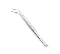 De Buyer acciaio inox Pinza a gomito con estremità curve, lung, 4239.30, inossidabile, Lunghezza 30 cm
