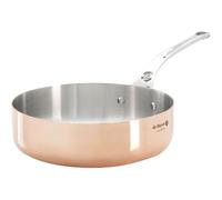 de BUYER Prima Matera Rotondo Pentola per sauté Beige Rame Acciaio DB6230-16