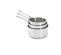 De Buyer Set di 3 casseruole Milady con manico, diam 16, 18, 20 cm, 3410.03