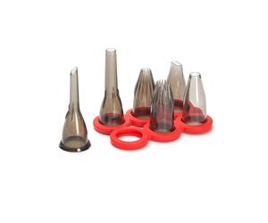 De Buyer Set di beccucci con supporto in silicone, "Filling set", 4150.08