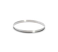 De Buyer Stampo acciaio Cerchio cottura d bordi, 3091.24N, inossidabile, Diametro cm 24, altezza cm 2, bordo arrotondato